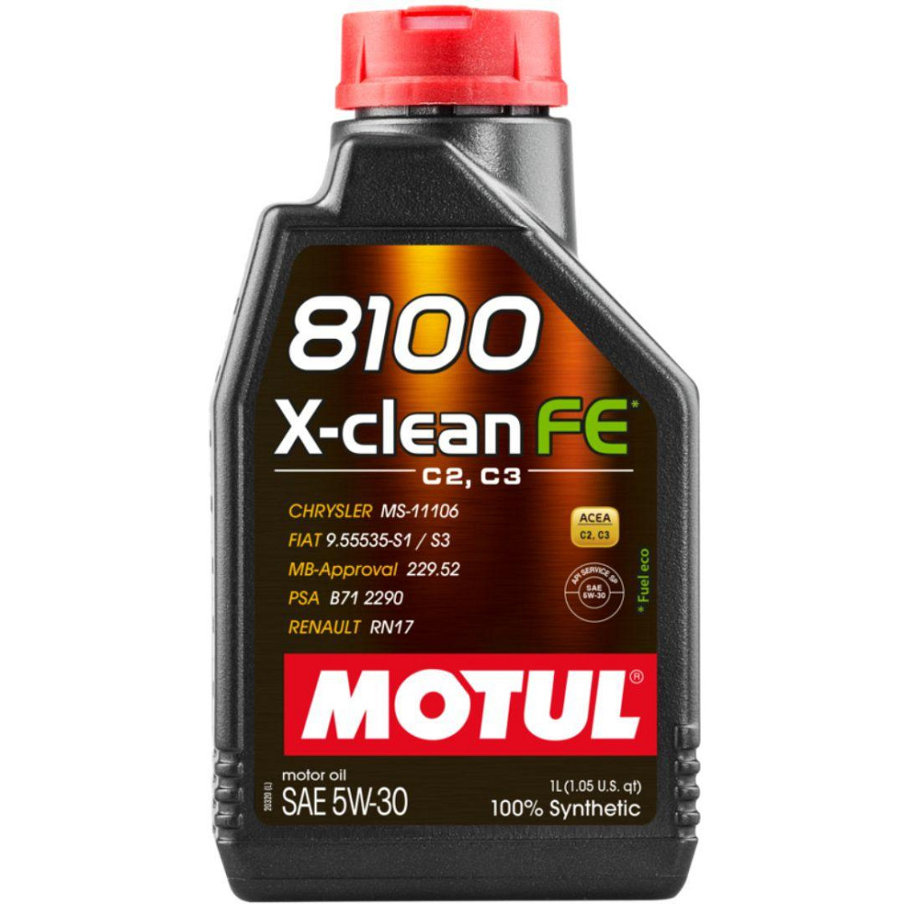 Олива 5W30 X-clean FE 8100 1л Ковель - фото 1