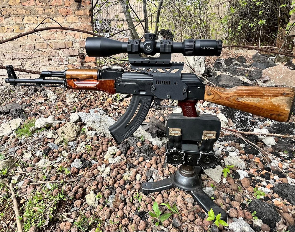 Кронштейн КРОН ПСК Gen 3 для АК (Picatinny, без боковой планки) Киев - изображение 8