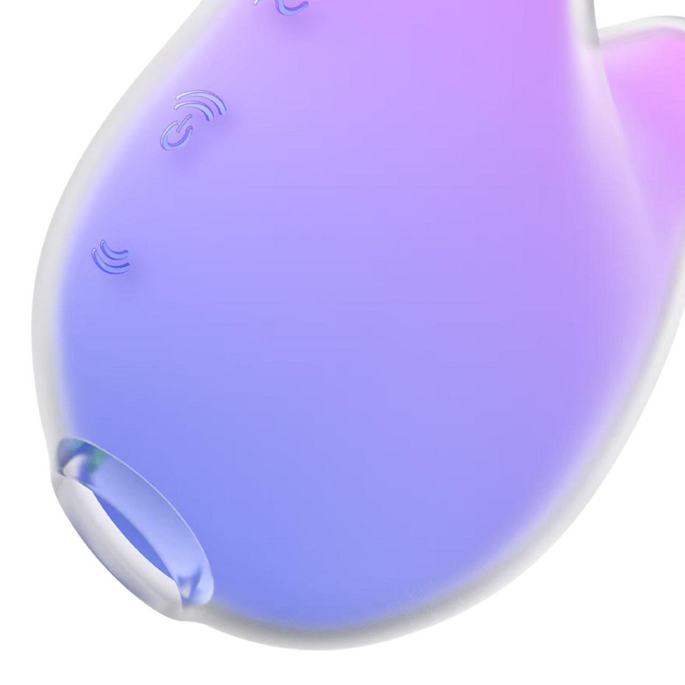 Вакуумний кліторальний стимулятор Satisfyer Mermaid Vibes Violet/Pink, 2 мотори Sex Aura Київ - фото 3