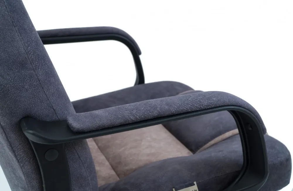 Офисное Кресло Руководителя Richman Chelsea Alberta Grey-Cocoa Пластик Рич М2 AnyFix Серо-бежевый Днепр - изображение 6