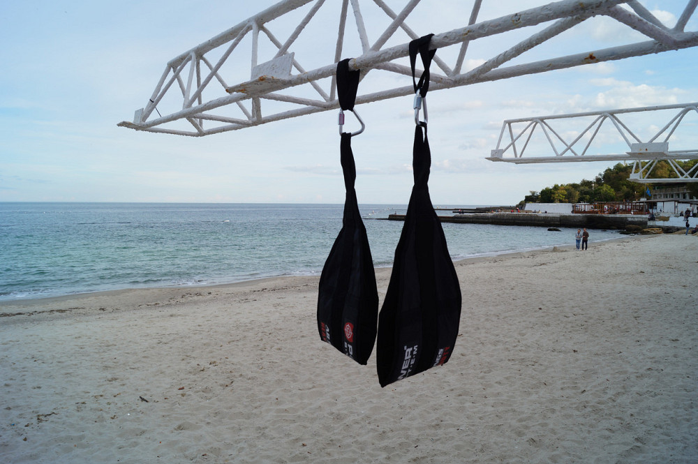 Петлі підвісні (петлі Береша) Power System PS-4038 Ab Slings  Black Каменское - изображение 10