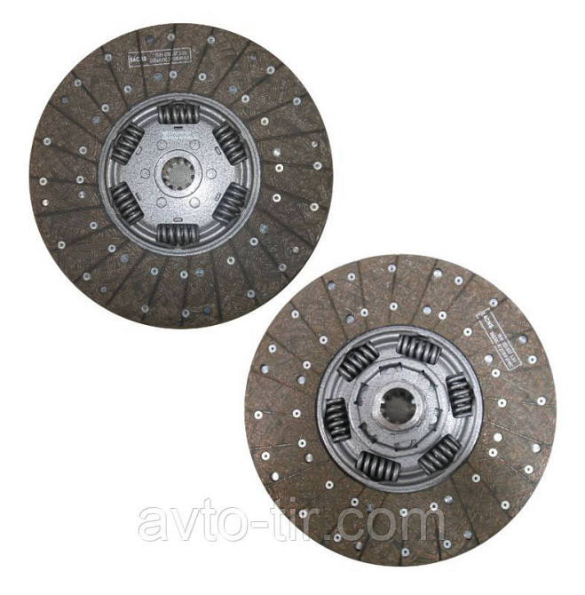 Диск сцепления MAN/DAF (вир-ник SACHS) 1375595 81303010378 1862506131 81303010524 81303010557 81303010558 Луцк - изображение 1