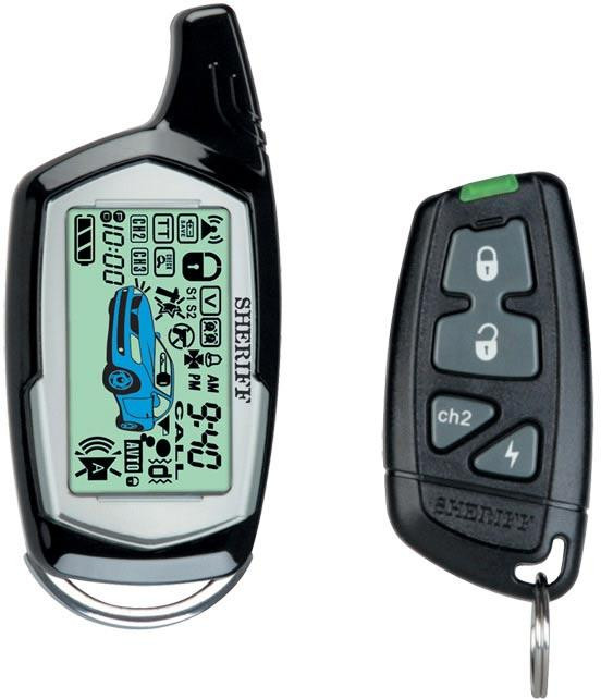 Брелок-сигнализация Sheriff ZX-1090 с обратной связью Киев - изображение 1