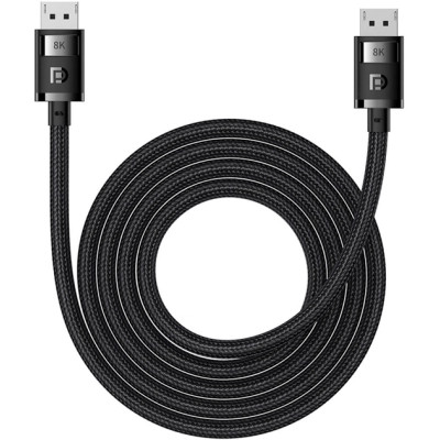 Кабель мультимедійний DisplayPort M to DisplayPort M 2.0m 8K Baseus (B00633706111-02) Вінниця - фото 1