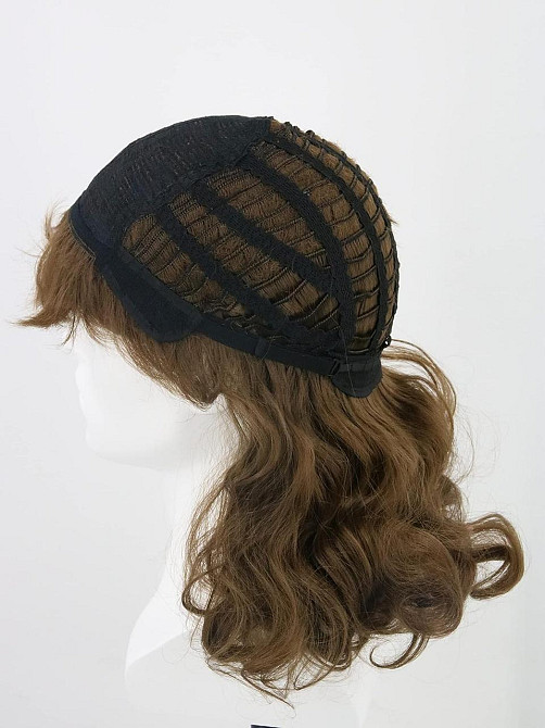 Коричневый ретро парик mullet LeMarnia в стиле 70-х 80-х для мужчин, женщин, термостойкий 30 см, для Хэллоуина Киев - изображение 6