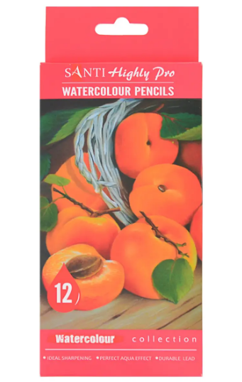 Олівці акварельні 12 кол. 