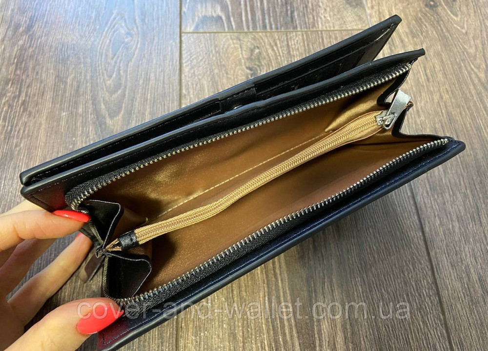 Стильный мужской кошелек клатч с ремешком на запястье Marco Coverna Киев - изображение 5