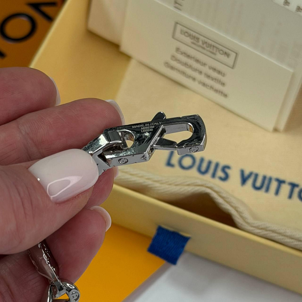 Мужской брендовый браслет Lv, ЛВ (20205) silver Киев - изображение 3