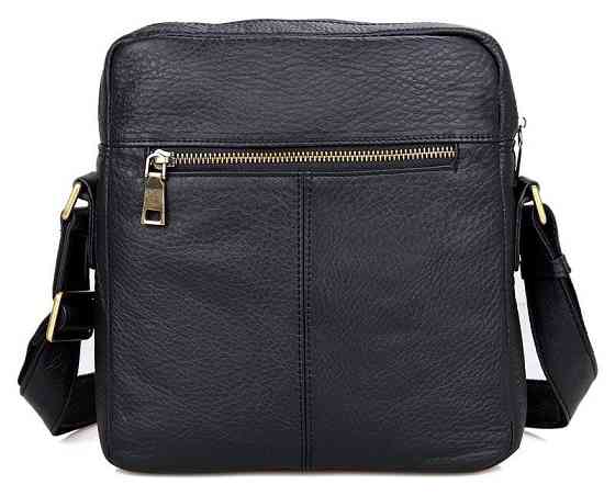 Сумка мужская через плечо Черная (Vintage) Киев