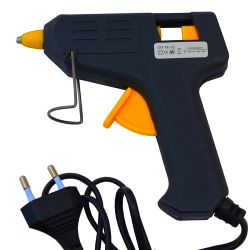 Клеящий пистолет под клей 7мм, 25W, чёрный Полтава - изображение 1