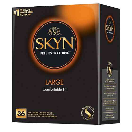 Презервативи - Skyn Large, 36 шт. Sex Aura Київ
