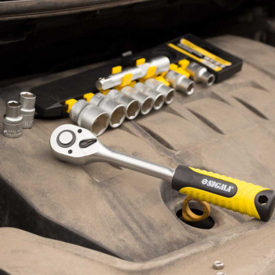 Набір головок Sigma 1/2&quot; з набором насадок та подовжувачем 12шт CrV mid (6003701) Вінниця - фото 6