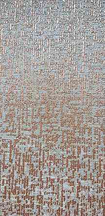 Шпалери вінілові на флізеліні AdaWall Roka 1.06х10 точки смужки бронзові на коричневому 23109-5 Київ