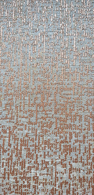 Шпалери вінілові на флізеліні AdaWall Roka 1.06х10 точки смужки бронзові на коричневому 23109-5 Київ - фото 1