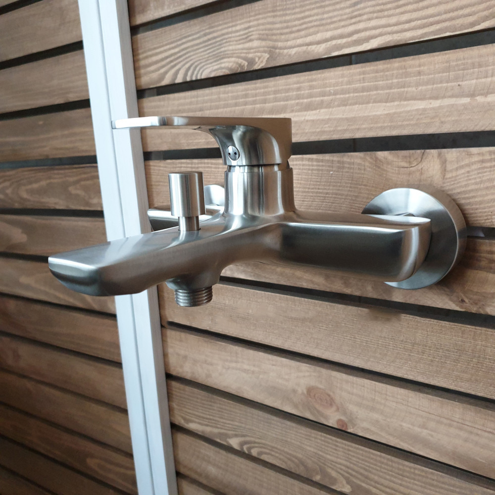 Змішувач для ванни Imprese BILINA 10225BN нікель Київ - фото 6