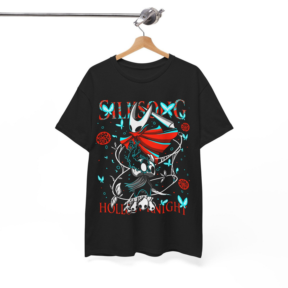 Футболка для хлопчика з аніме принтом Холлов Кнігхт Сілксонг Вінтаге оверсайз (зріст від 165 до 180) Чорний AnimeJ0008m Дніпро - фото 7
