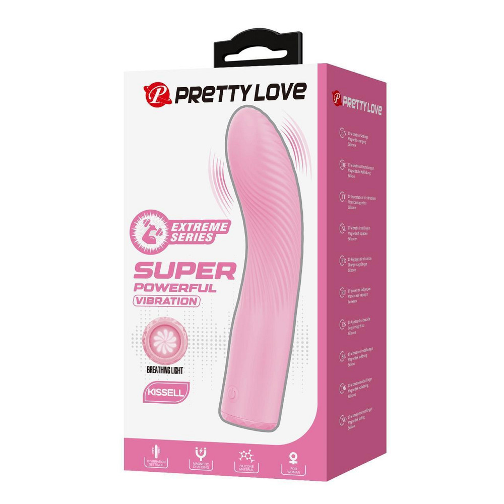 Вибратор для точки G PRETTY LOVE Kissell розовый, 16.1 х 3.2 см Sex Aura Киев - изображение 7