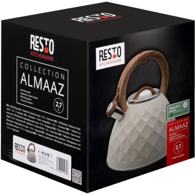 Чайник Resto Almaaz із свистком 2.7 л (90607) Вінниця - фото 9