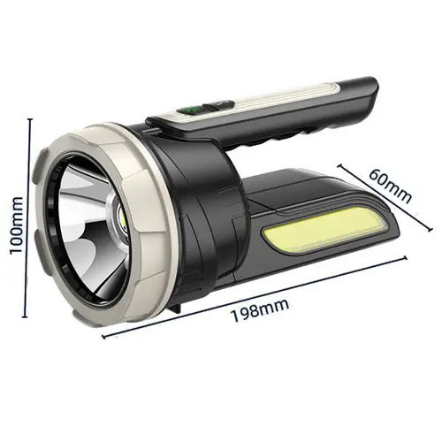 Кемпінговий ліхтар 5W+COB переносний LED світильник з акумулятором, USB‑C зарядкою і 4 режимами Київ - фото 9