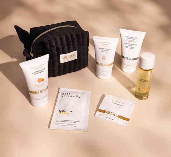 Набор чувственной косметики для пар Delightful Velvet Kit, цвет: черный YESforLOV (Франция) Sex Aura Киев