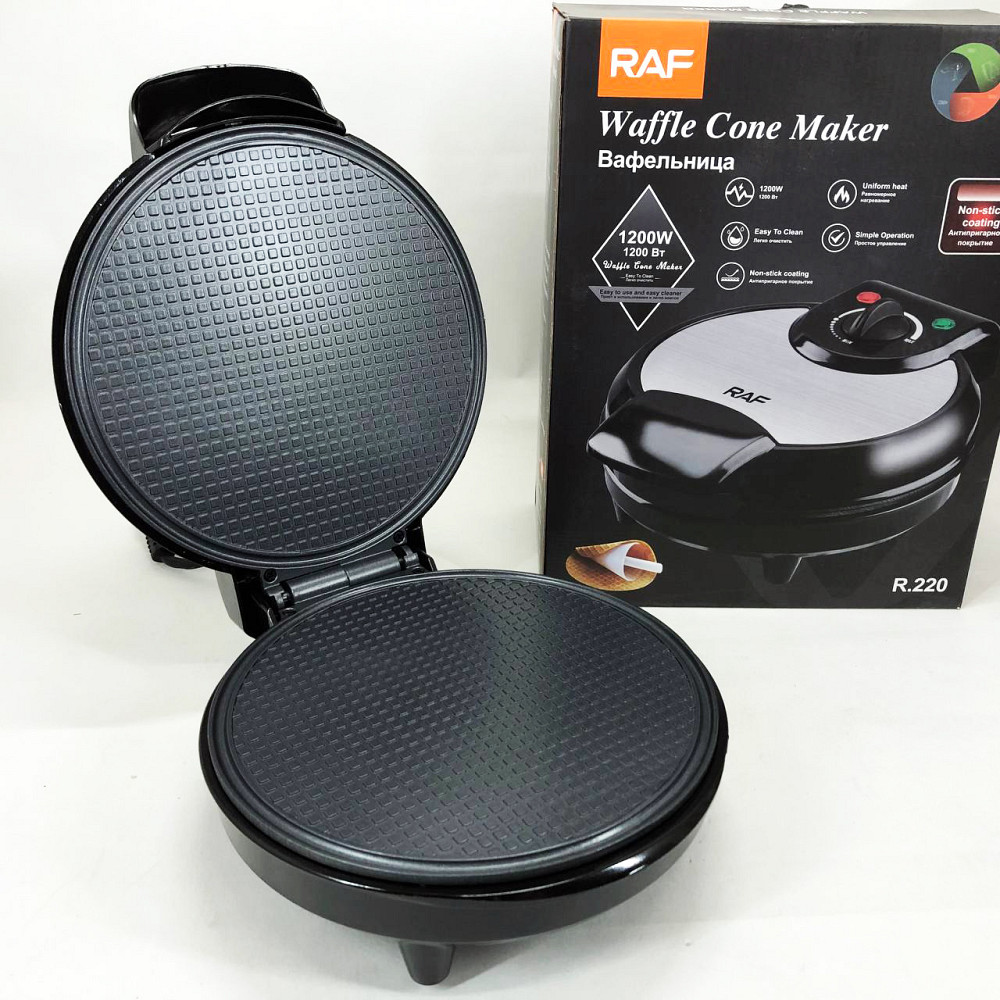 Вафельница для приготовления вафель в домашних условиях RAF, Вафельница бутербродница бытовая DL-65 Львов - изображение 4