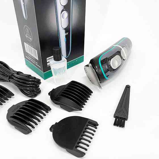 Перукарська машинка акумуляторна професійна VGR V-055, Професійна машинка для стрижки волосся в салон DG-18 Київ