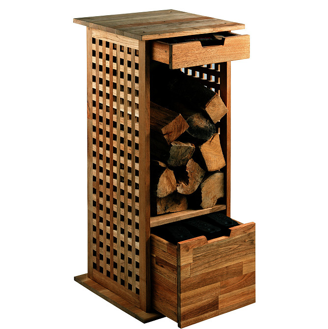 Дровница деревянная 