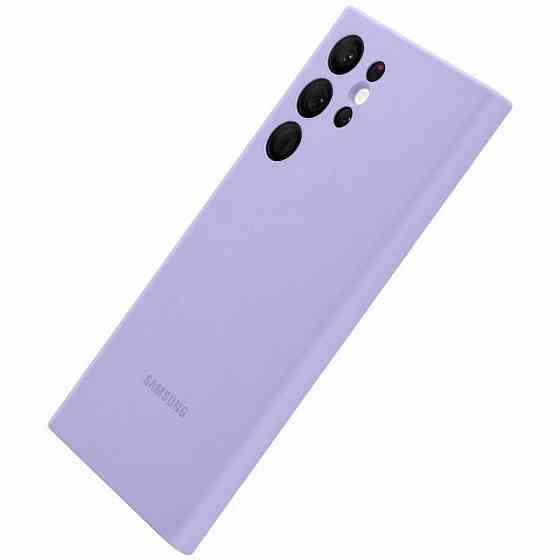 Чохол-накладка Samsung Silicone Cover для Samsung Galaxy S22 Ultra SM-S908 Fresh Lavender (EF-PS908TVEGRU) ( Світло-фіолетовий ) Харків