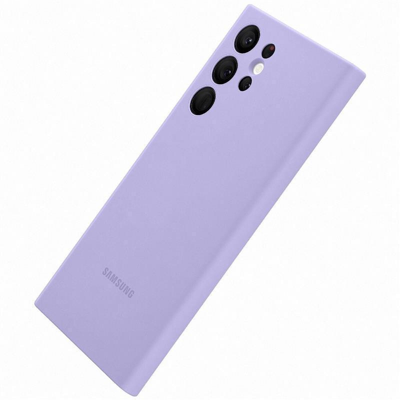 Чохол-накладка Samsung Silicone Cover для Samsung Galaxy S22 Ultra SM-S908 Fresh Lavender (EF-PS908TVEGRU) ( Світло-фіолетовий ) Харків - фото 2