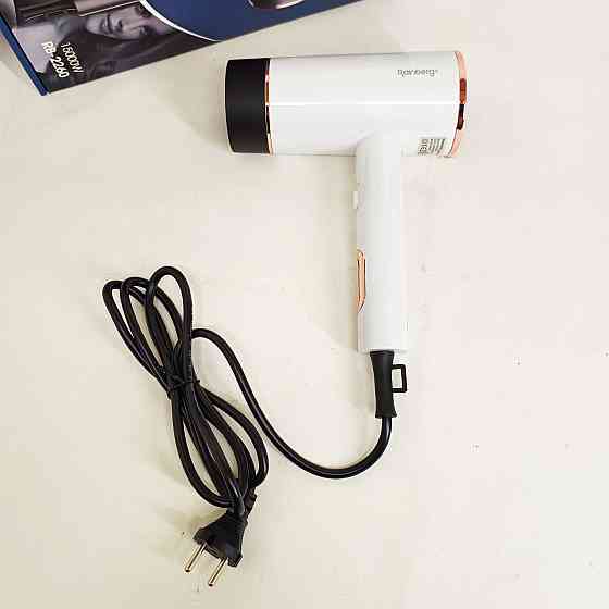 Портативний фен для укладання волосся Rainberg RB-2260 1500Вт, Фен побутовий для волосся QX-39 Львів