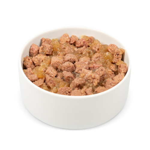 Вологий корм для собак Pet Chef шматочки в желе з яловичиною 800 г Київ - фото 2