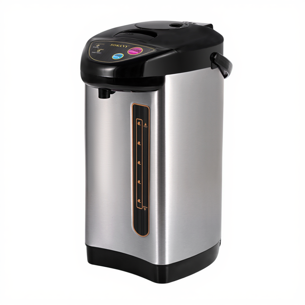 Термопот Sokany 6.8 л чайник термос 800 Вт термочайник электротермос Серебристый SK-09060 Киев - изображение 1