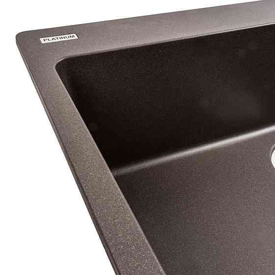 PLATINUM Гранітна мийка для кухні Platinum 7850 Bogema матова Темна скеля Київ