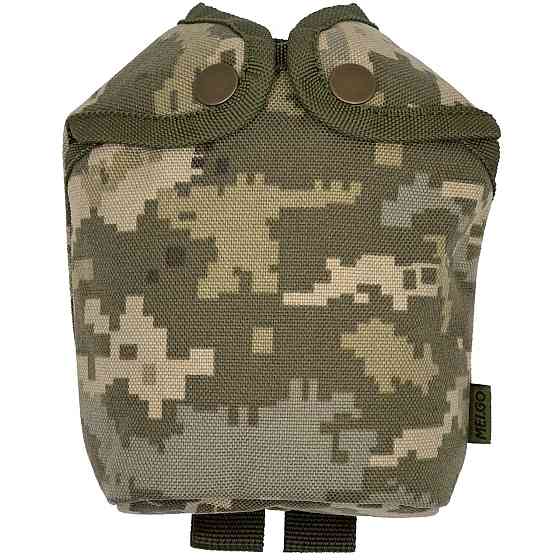 Підсумок чохол для фляги 1 л Molle Піксель ММ-14 Cordura 1000 D Киев