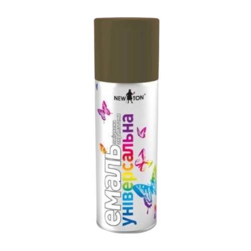 Емаль універсальна 400мл 6040 світло-оливковий мат аерозоль NEW TON Житомир