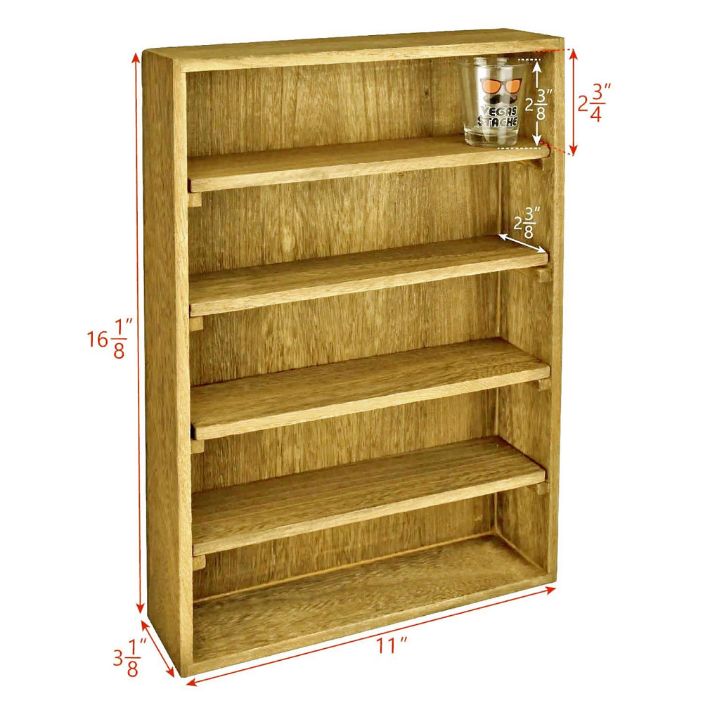 Полиця для чарок "Фрайєр" сієна Миколаїв - фото 1