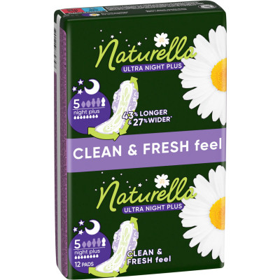 Гігієнічні прокладки Naturella Ultra Night Plus 12 шт. (8700216882347) Вінниця - фото 4