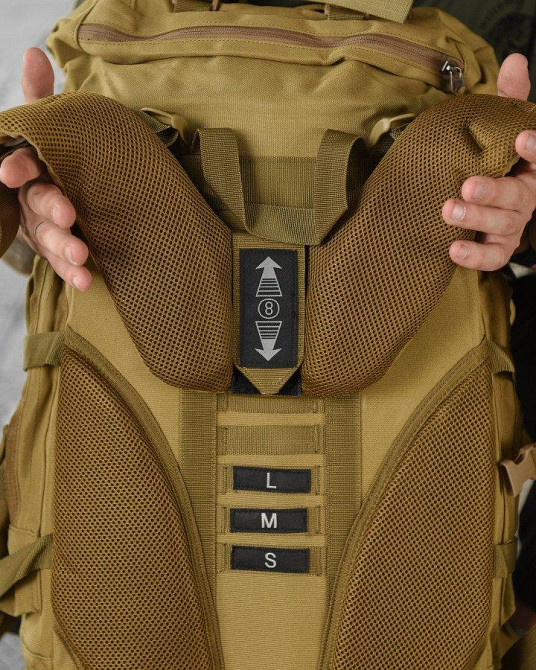 Рюкзак Over Earth 100л рамный cayot   ОР1238 Одеса - фото 3