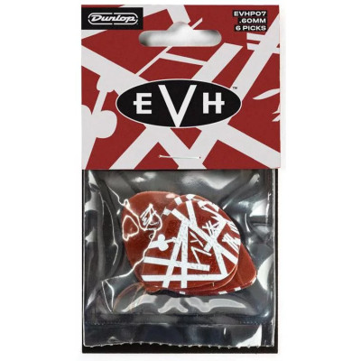 Медіатор Jim Dunlop EVH Shark Guitar Max-Grip Pick .60mm 6 шт. (EVHP07) Вінниця - фото 2
