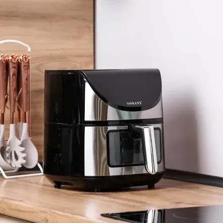 Аерофритурниця SK-10031 7 л 1700 Вт з регулюванням температури, таймером та захистом від перегріву. Одеса - фото 10