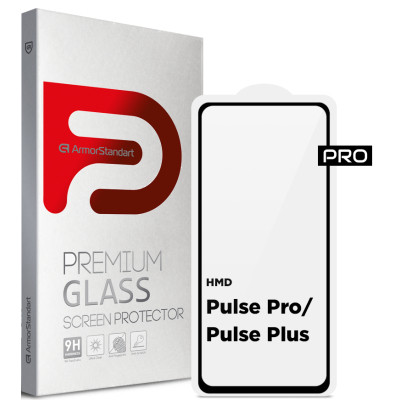 Стекло защитное Armorstandart Pro HMD Pulse Pro / Pulse Plus Black (ARM79285) Винница - изображение 1