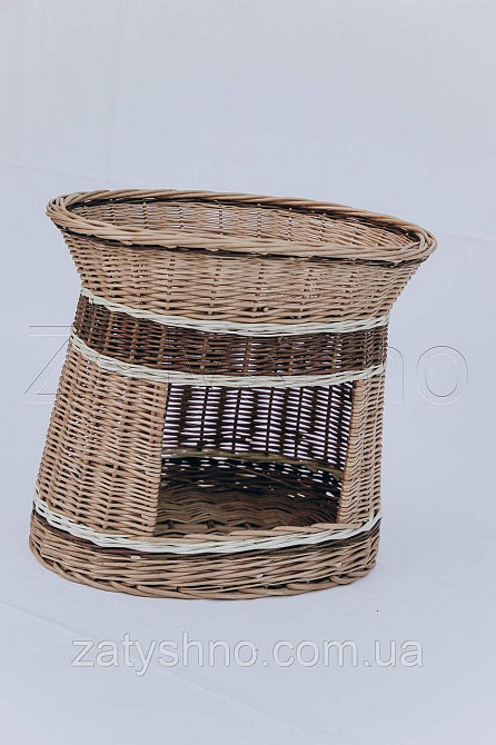 Домик для кошки и собаки из лозы Киев - изображение 3