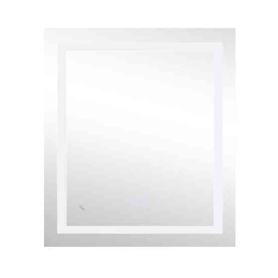 Зеркало прямоугольное для ванной Lidz Kubis 700х800 с LED-подсветкой Touch, с антизапотеванием, LD78LF9048070 Харьков