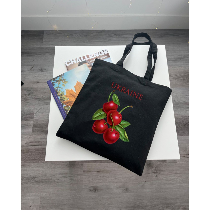 Екошопер BookOpt ВК4078 Ukraine Вишенька, Чорний Луцк - изображение 3