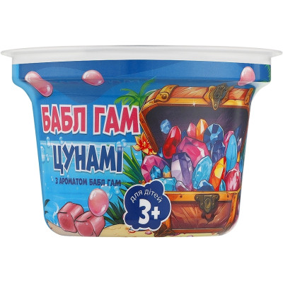 Сіль для ванн AquaShine Бабл гам Цунамі 200 г (4820240940975) Вінниця - фото 1