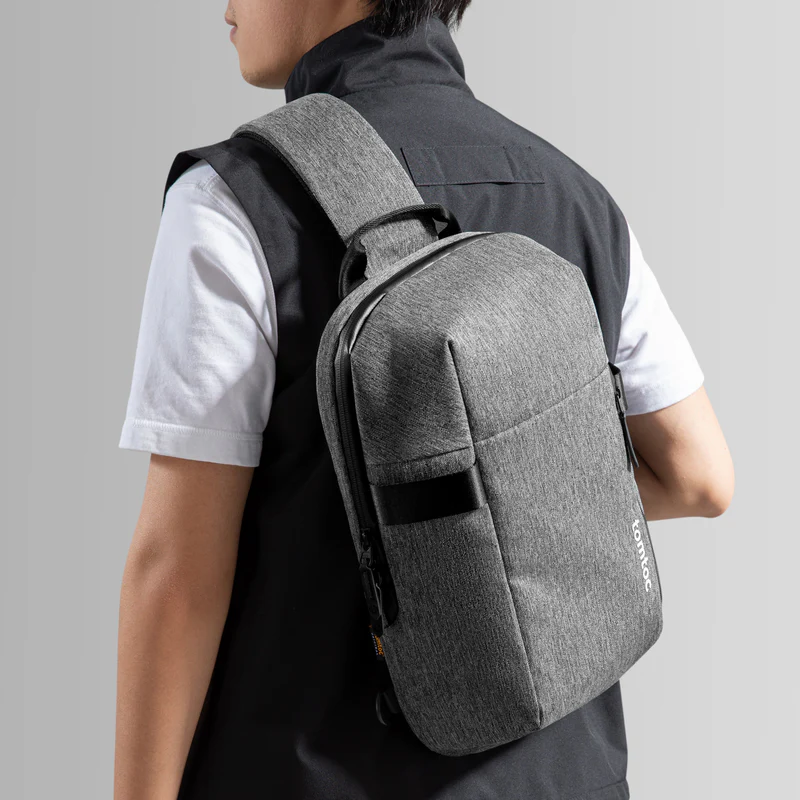 Сумка для ноутбука Tomtoc Navigator-T24 Sling Bag Gray 14 Inch/7L T24M1G3 Одесса - изображение 2