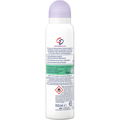 Дезодорант CD Водяная Лилия Спрей 150 мл (5000468000609) Винница - изображение 2