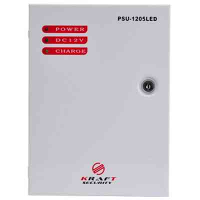 Блок живлення для систем відеоспостереження Kraft Energy PSU-1205LED/8CH Вінниця