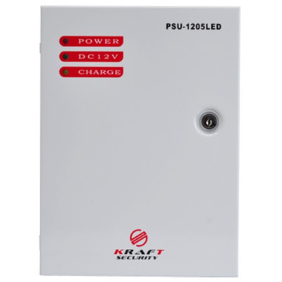 Блок питания для систем видеонаблюдения Kraft Energy PSU-1205LED/8CH Винница - изображение 2