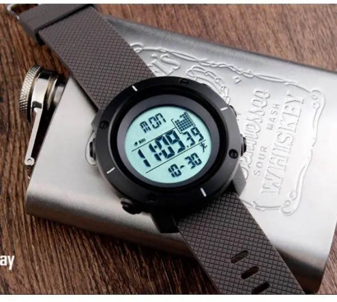 Чоловічий спортивний годинник Skmei 1213 dekker сірий Вінниця - фото 6